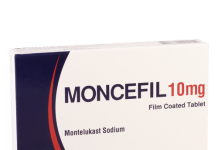 მონცეფილი 10მგ #28ტ