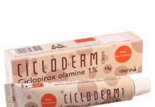 ციკლოდერმი 1% 15გ კრემი
