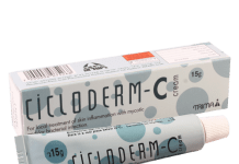 ციკლოდერმი C 15გ კრემი