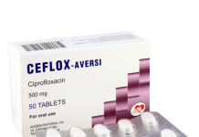 ციპროფლოქს(ცეფლოქსი)500მგ#50ტ